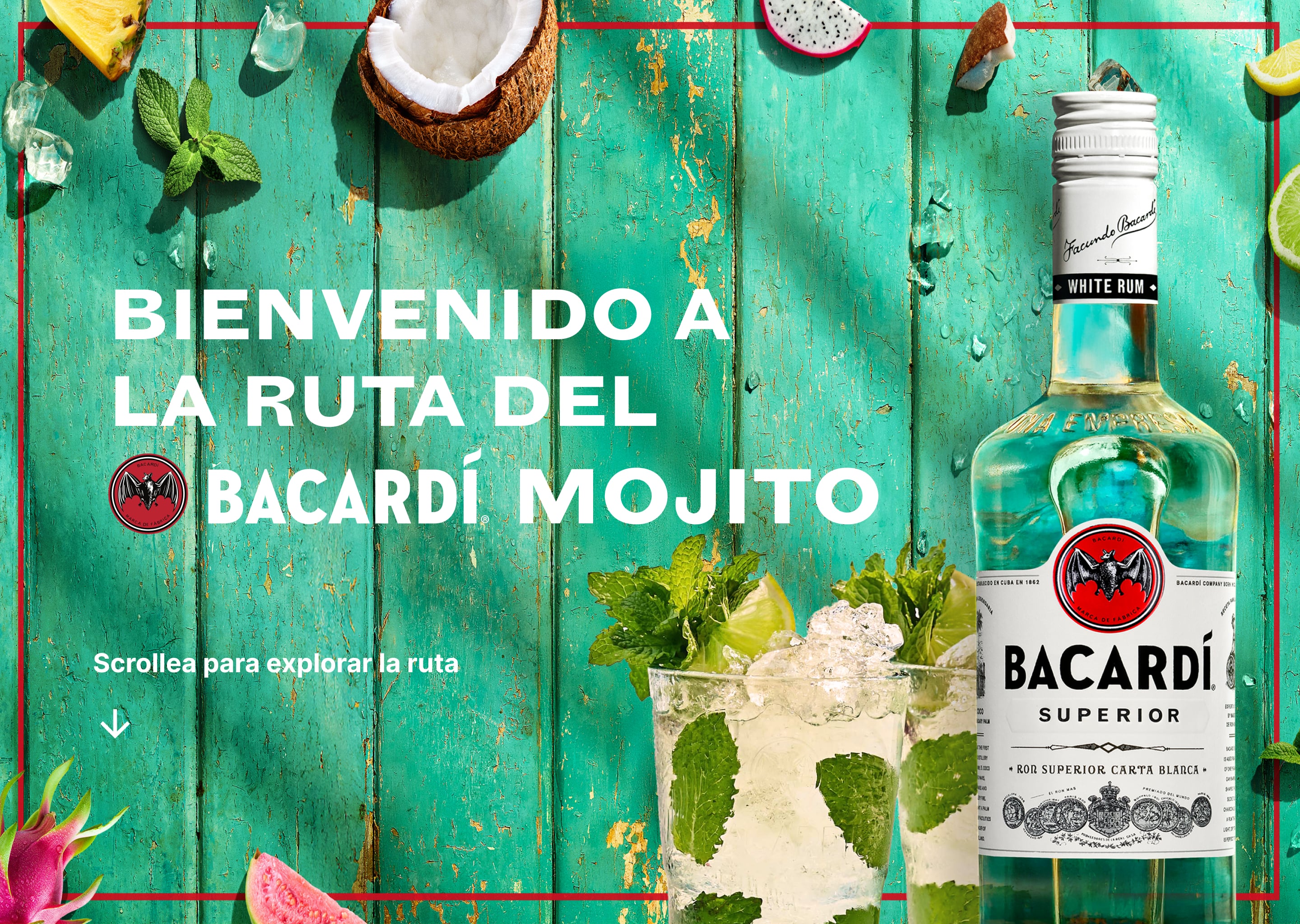 Banner principal de la ruta del mojito